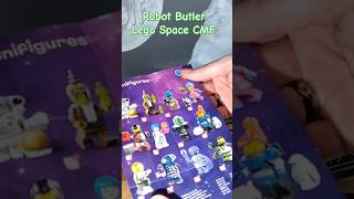 lego space minifigures cmf packopening robot butler toy model legospace haul shorts [upl. by Nathanoj]