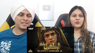 Ertugrul Ghazi Urdu  Episode 16 Season 5 [upl. by Anelehs]