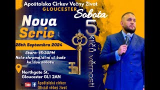 Apoštolská Cirkev Věčný Život Gloucester Série Věrnost Téma Únik  Královská Zahrada [upl. by Esteban817]