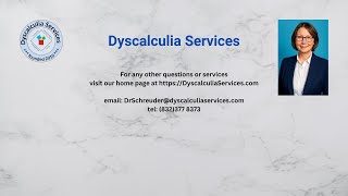 Our resources for Dyscalculia [upl. by Pasco95]