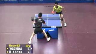 Kenta Matsudaira vs Yoshida Kaii 2009 Japan Open [upl. by May]