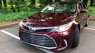 Best Detailed Walkaround 2018 Toyota Avalon Hybrid 4 Door Limited [upl. by Sanjay]