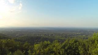 Valdese from Mineral Springs Mountain Time Lapse Video [upl. by Dame823]