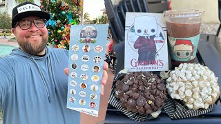 Disney Springs 2024  NEW Christmas Cookies At Gideons amp The Holiday Bar  Walt Disney World [upl. by Atcele72]