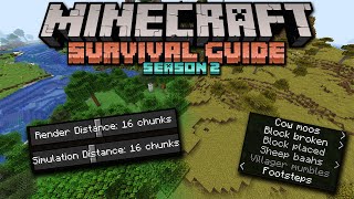 Video Settings amp Accessibility ▫ Minecraft Survival Guide Tutorial ▫ Caves amp Cliffs Update 118 [upl. by Gorden]