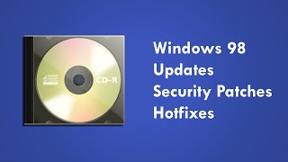 The Windows 98 SE Automated Update CD [upl. by Zacks642]