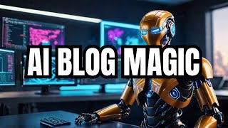 Unlock Blogging Success with Blogifyais AI Technology [upl. by Ecela]