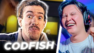 ADI KERANG React Codfish  Fish Mans Drum amp Bass Beatbox Official Music Video [upl. by Biddie]