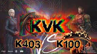 GOTWIC l KVK K403 vs K100  Highlights [upl. by Giark]