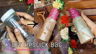 Diy lipstick bag inspired by Kylie Jenner lipstick bag Hope you like it [upl. by Thamos]