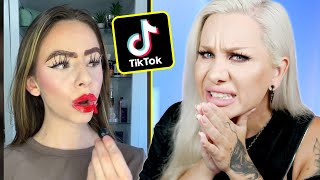 35 Minutes of Unhinged TikTok Makeup Hacks [upl. by Stichter]