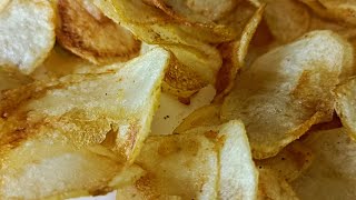 Homemade Instant Potato Wafers Recipe🤤😍 easyrecipe potatochips yummy instantrecipeviralshorts [upl. by Ecnerret88]