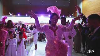 GH  BEST AND HOT GHANAIAN WEDDING RECEPTION HIGHLIGHTS  4K HD VIDEO [upl. by Farrah189]