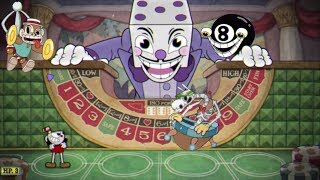 Cuphead All Bets Are Off A All Casino Bosses and King Dice without damage [upl. by Ahsiliw]