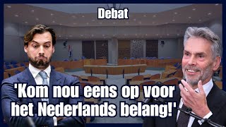 Thierry Baudet tijdens het debat Europesetop quotZet nou toch in op vrede en kom op voor ons belangquot [upl. by Breech]