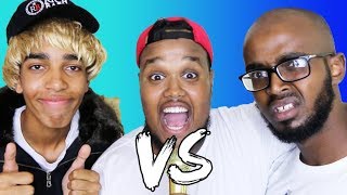 EPIC 1V1 RAP BATTLE  DARKEST MAN V YOUNG LAMPOST [upl. by Amalie]