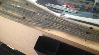 N Scale How To Weathering Track Model Railroading [upl. by Fons944]