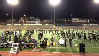 South High Band at the South Bay Invitational Field Show Tournament in West High School [upl. by Sperry]