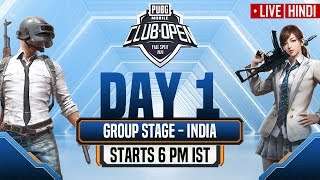 Hindi PMCO India Group Stage Day 1  Fall Split  PUBG MOBILE CLUB OPEN 2020 [upl. by Otrebtuc]