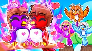 Techy Gets A New Girlfriend As A OP ELEMENTAL BIRD In Roblox BIRD FAMILY [upl. by Sreip657]