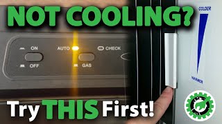 RV Fridge NOT COOLING  Quick and Easy Fix  Thermistor Hack  Dometic Fridge [upl. by Alegnasor]