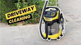 Complete Driveway Cleaning Under 30 Sec [upl. by Salahi]