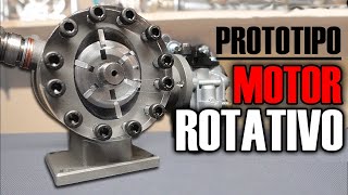 Hice un Prototipo del Motor Rotativo de Paletas [upl. by Elle]