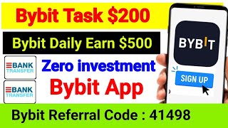 Bybit App Se Paise Kaise KamayeBybit account createBybit referral codeBybit app kaise use kare [upl. by Waldon]