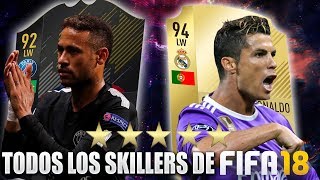 FIFA 18  TODOS LOS JUGADORES CON 5 ESTRELLAS DE SKILLS  Los skillers de Fifa 18 [upl. by Cirred]