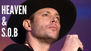 JENSEN ACKLES SINGS HEAVEN AND SOB  Supernatural Vancouver 2019 Full Performance [upl. by Naiva]