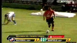 Nacional 2 Banfield 2  Copa Libertadores 2010 [upl. by Rise226]