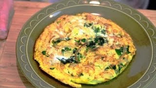 Spinach amp Ricotta Fritatta  Breakfast Recipes Using Ricotta Cheese [upl. by Ramas]