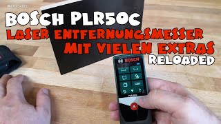 Unboxing amp Review Bosch DIY PLR 50C Laserentfernungsmessgerät [upl. by Fayth455]