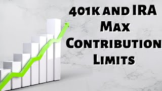 Changes to IRA and 401k Max Contributions 2019 [upl. by Lida845]