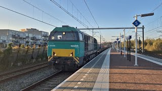 RTBC V209  Redelijk beladen Blerick shuttle Passeert station Utrecht Lunetten [upl. by Airetnohs162]