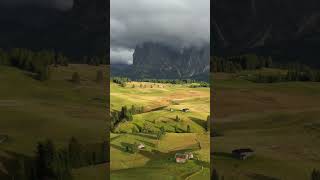 dolomites italy djimini3pro djidrone dji dronefootage dronereels drone [upl. by Ecinnahs]