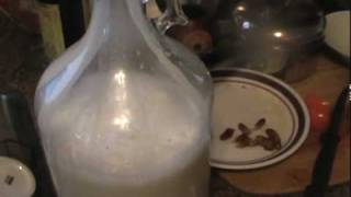 How to make 1 gallon of Raw almond milk [upl. by Starinsky]