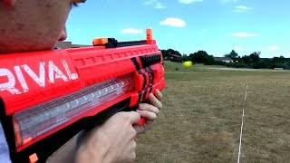 Nerf Rival Zeus MXV 1200 Review and Shooting [upl. by Lucy233]