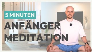 Meditation für Anfänger  5 Min geführt für jeden Tag [upl. by Nolrah]