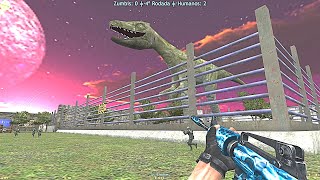 CounterStrike Zombie Escape Mod  zeJurassicpark4 on Fantasy Gaming [upl. by Crawley790]