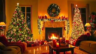 Top Christmas Songs Playlist 🎄 Instrumental Christmas Piano amp Relaxing Fire Sounds [upl. by Newnorb566]