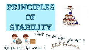 Biomechanics principle  stability principles of biomechanics  7 principles of stability [upl. by Isteb964]