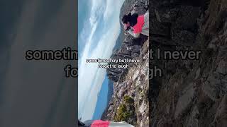 Never give up minivlog mountains hiking travel laugh funny life keepsupporting vlog [upl. by Coyle]