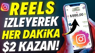 İNSTAGRAM REELS İZLEYEREK HER DAKİKA 2 PARA KAZAN 💰  Video İzleyerek İnternetten Para Kazanma [upl. by Slavic216]