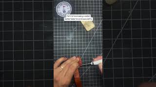 Part 2 of creating a molded leather holder for an Arccos Link Pro [upl. by Cthrine416]