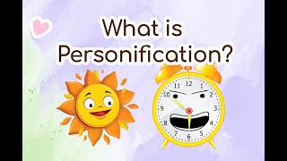 English Lesson 21  What is Personification [upl. by Ysac]