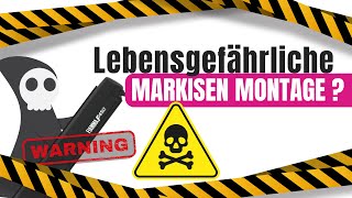 Lebensgefährliche Adaptermontage bei Markisen am VW T5 T6 [upl. by Latashia860]