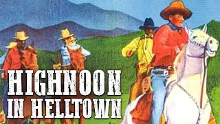 John Wayne Highnoon in Helltown  Western Klassiker  Deutsch  Klassischer Westernfilm [upl. by Nohsav]