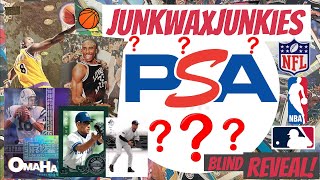 PSA Blind Reveal All Sport Kobe Bryant Peyton Manning Rookie Derek Jeter Hall of fame players [upl. by Dercy]