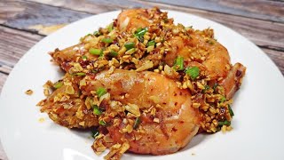 Udang Jumbo Goreng Bawang Putih  Garlic Jumbo Prawn [upl. by Sheppard]